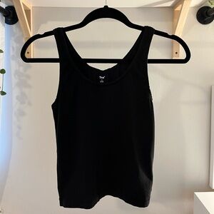 TNA Aritzia Women's Classic Black Tank Top